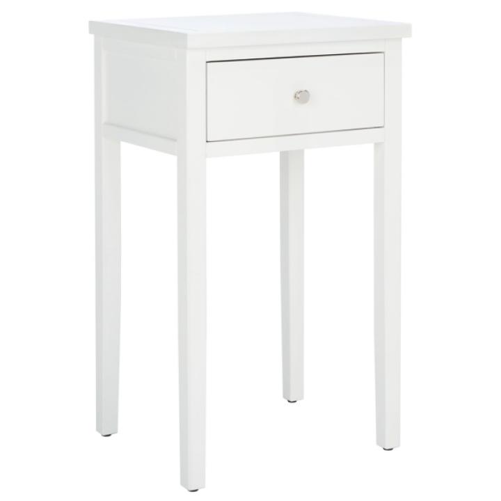 White Poplar Rozalia Transitional Accent Table