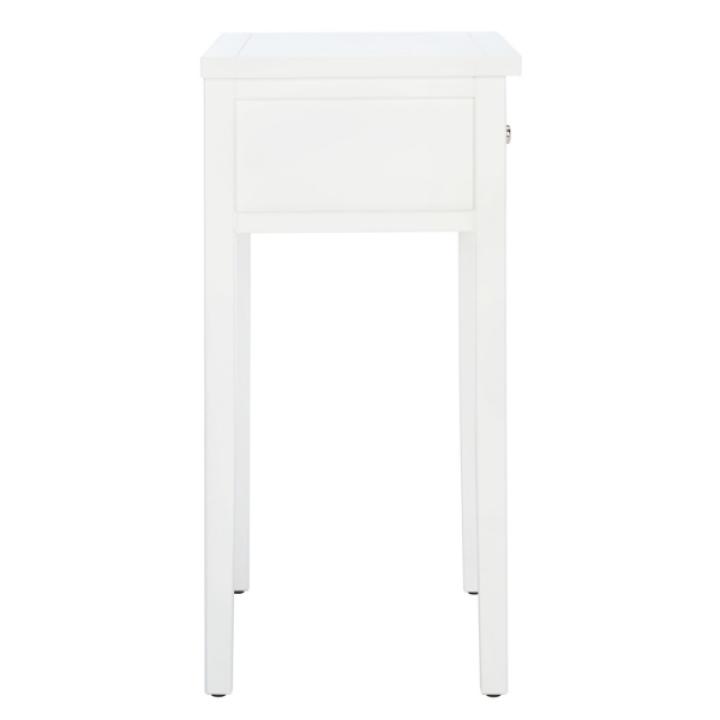 White Poplar Rozalia Transitional Accent Table