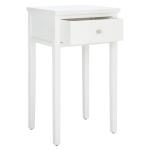 White Poplar Rozalia Transitional Accent Table