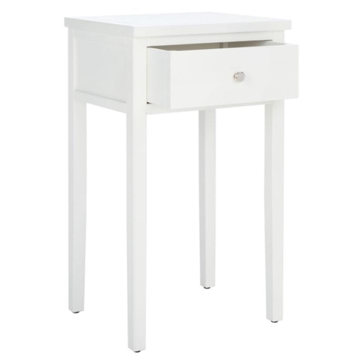 White Poplar Rozalia Transitional Accent Table