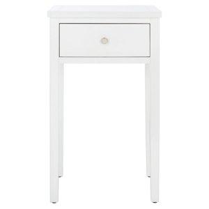 White Poplar Rozalia Transitional Accent Table
