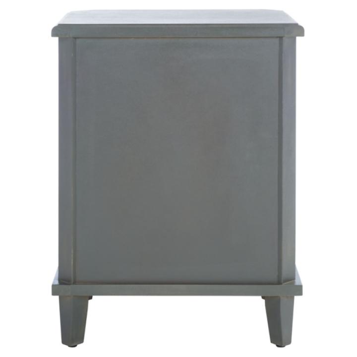 Gray Elm Lianne Transitional Accent Table
