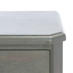 Gray Elm Lianne Transitional Accent Table