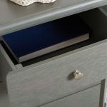 Gray Elm Lianne Transitional Accent Table