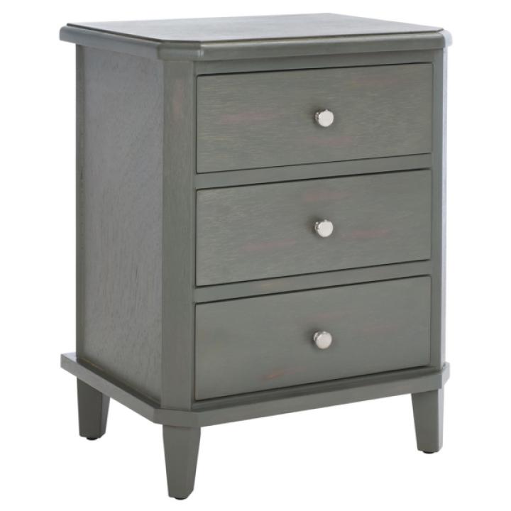 Gray Elm Lianne Transitional Accent Table