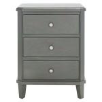 Gray Elm Lianne Transitional Accent Table