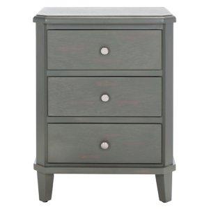 Gray Elm Lianne Transitional Accent Table