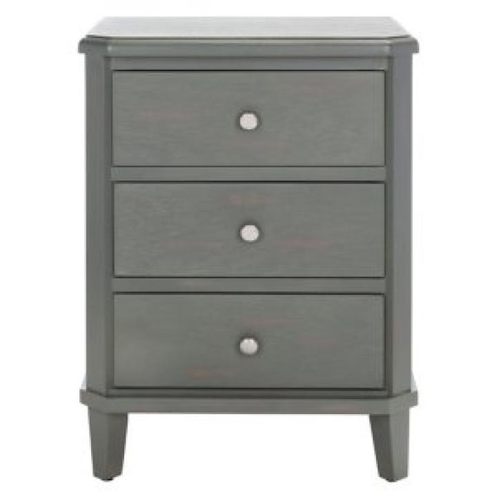 Gray Elm Lianne Transitional Accent Table