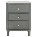 Gray Elm Lianne Transitional Accent Table