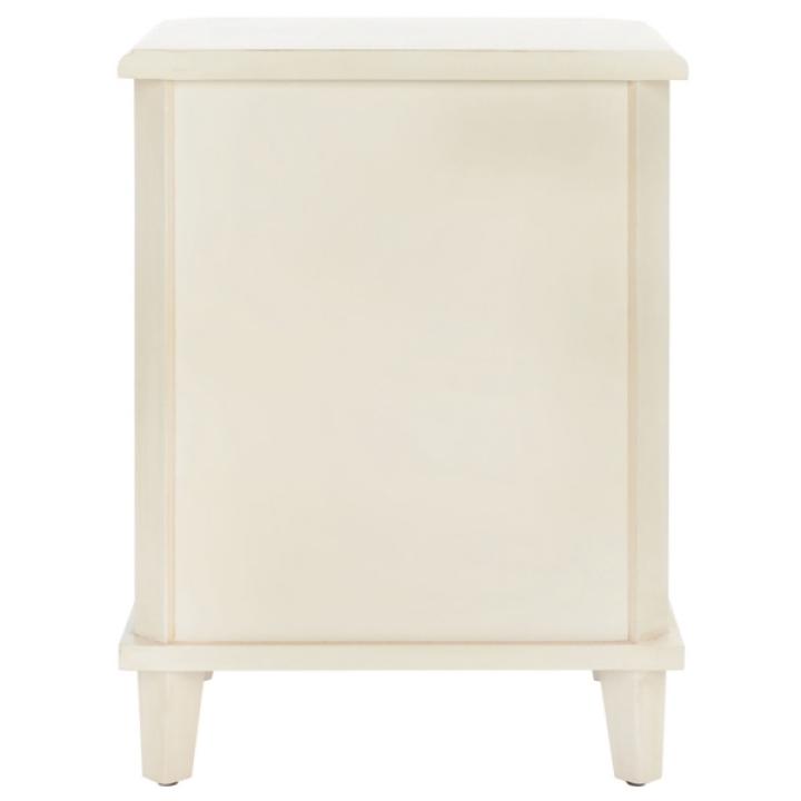 Ivory Poplar Lianne Transitional Accent Table