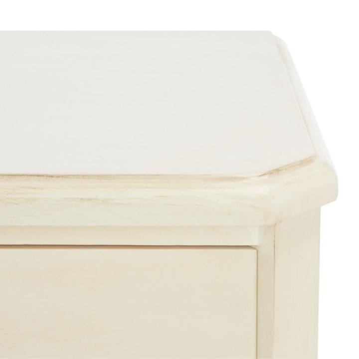 Ivory Poplar Lianne Transitional Accent Table