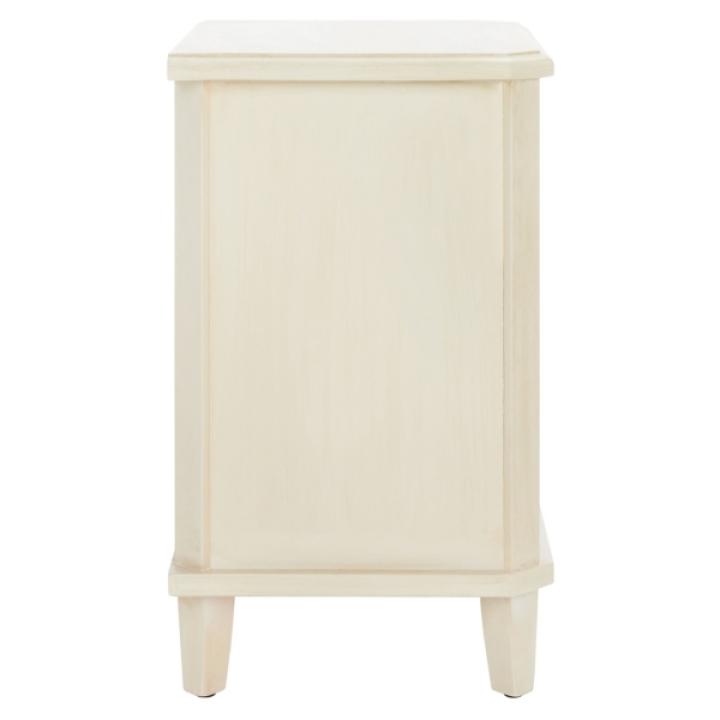 Ivory Poplar Lianne Transitional Accent Table