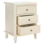 Ivory Poplar Lianne Transitional Accent Table