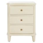Ivory Poplar Lianne Transitional Accent Table