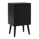 Black Pine Rosetta Mid-Century Accent Table
