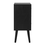 Black Pine Rosetta Mid-Century Accent Table