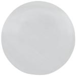 Silver Aluminum Round Gulia Accent Table