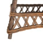 Brown Rattan Walda Accent Table