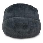 Heathered Blue Comfy Foam Lounge Chair