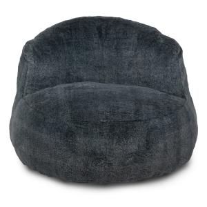 Heathered Blue Comfy Foam Lounge Chair