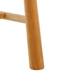 Natural Teak and Rattan Nikki Bench