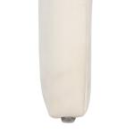 Cream Velvet Modern Lydia Bench