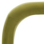 Olive Velvet Modern Lydia Bench
