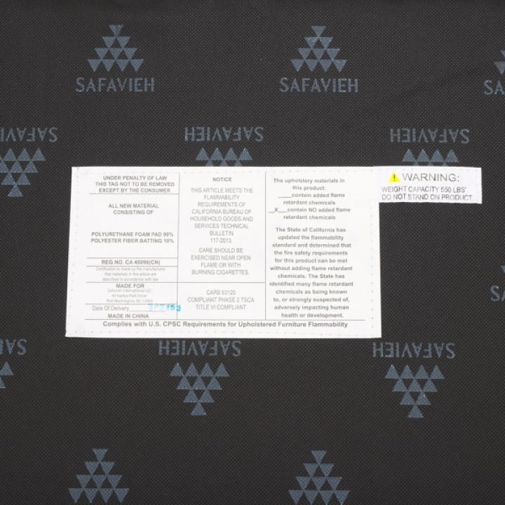 Cream Sherpa Modern Lydia Bench