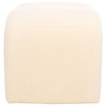 Cream Sherpa Modern Lydia Bench