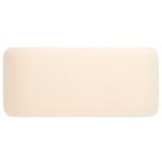 Cream Sherpa Modern Lydia Bench