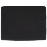 Black Upholstered Margie Open Shelf Bench