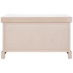 Sand Upholstered Lanie 2-Drawer Storage Bench