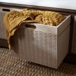 Brown Upholstered Lanie 3-Drawer Storage Bench