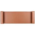 Light Brown Faux Leather Henrie Bench