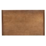 Walnut Wood Irma Open Shelf Bench