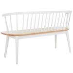 White Wood Spindle Blanchard Bench
