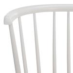 White Wood Spindle Blanchard Bench