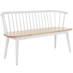 White Wood Spindle Blanchard Bench
