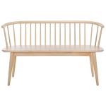 Whitewash Wood Spindle Blanchard Bench