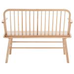 Natural Wood Spindle Chelsea Bench