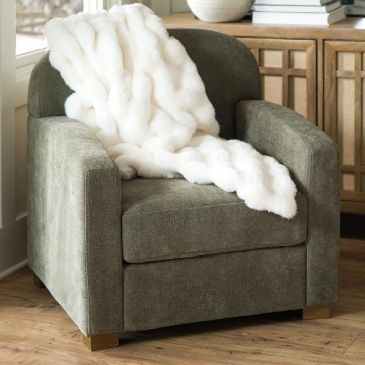Hunter Dusty Green Upholstered Armchair