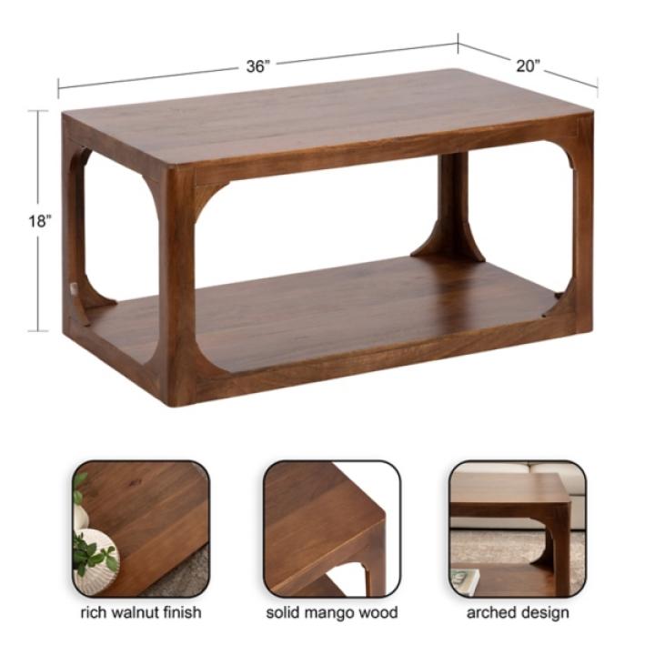 Walnut Wood Dahl Coffee Table