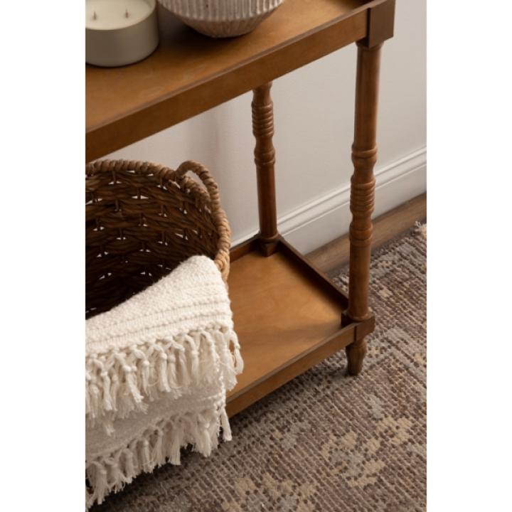 Natural Rustic Bellport Console Table