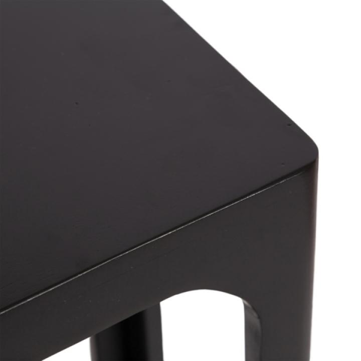 Black Wood Dahl Accent Table