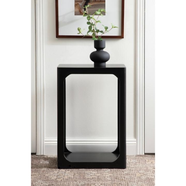 Black Wood Dahl Accent Table