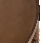 Natural Rustic Bellport Round Coffee Table