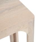 White Wood Dahl Accent Table