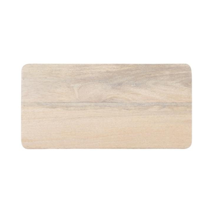 White Wood Dahl Accent Table