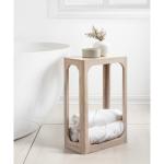 White Wood Dahl Accent Table