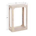 White Wood Dahl Accent Table
